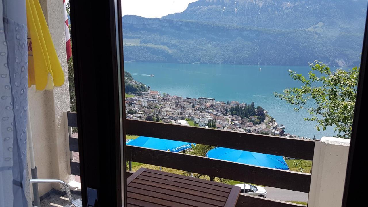 Hotel Platten Apartment Gersau Exterior foto